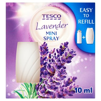 Tesco Lavender Mini odświeżacz powietrza w aerozolu 10 ml