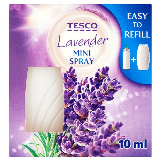 Tesco Lavender Mini odświeżacz powietrza w aerozolu 10 ml