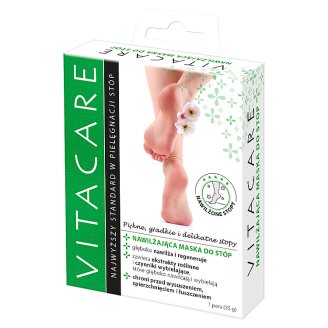 Vitacare Nawilżająca maska do stóp 55 g