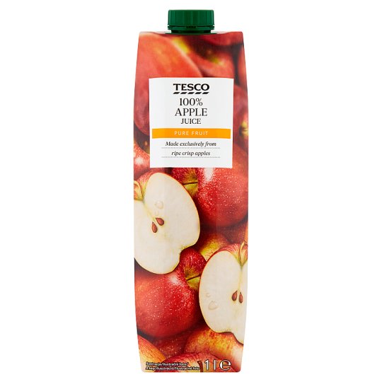 Tesco Sok 100% jabłkowy 1 l