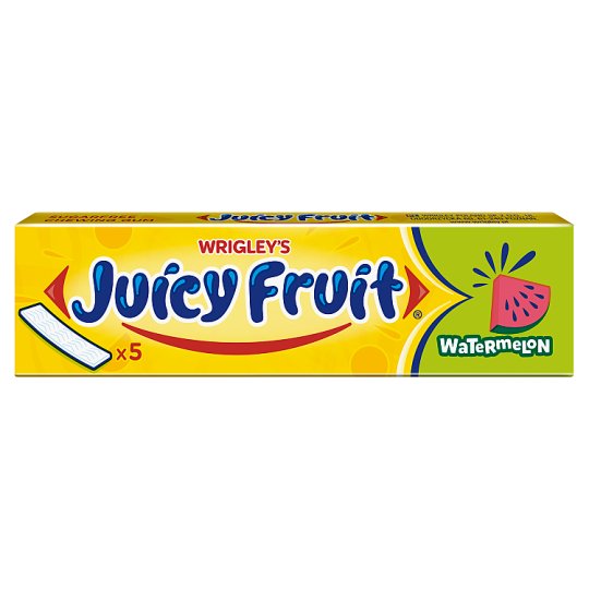 Juicy Fruit Watermelon Guma do żucia bez cukru 13 g (5 listków)