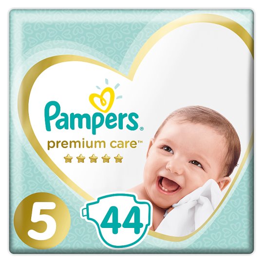 Pampers Premium Care, Rozmiar 5, 44 pieluszki, 11kg-16kg
