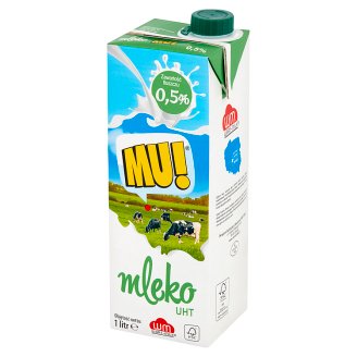 Mu! Mleko UHT 0,5% 1 l