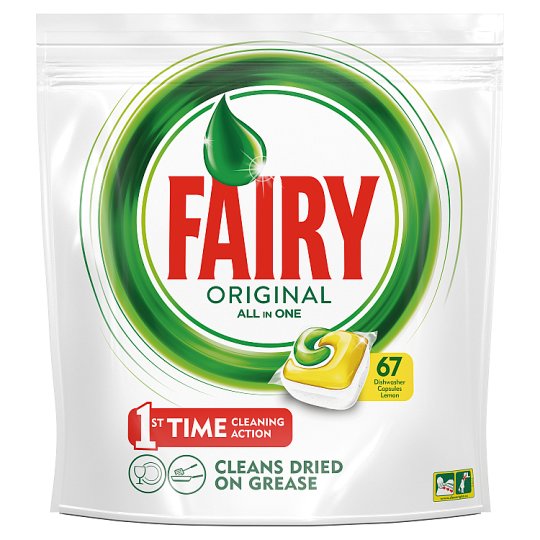 Fairy Original All In One Lemon Tabletki do zmywarki 67 sztuk