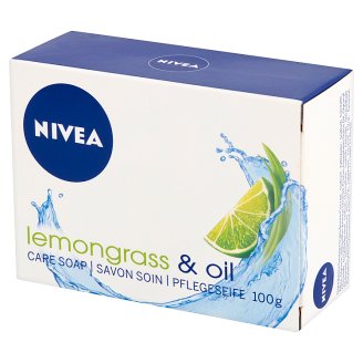 NIVEA Lemongrass & Oil Pielęgnujące mydło w kostce 100 g