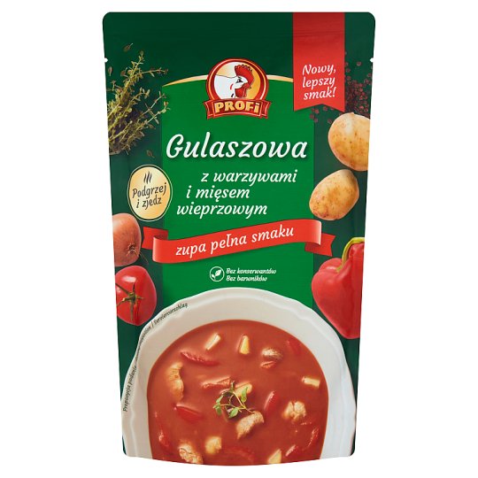 Profi Goulash Soup with Vegetables and Pork Meat 450 g