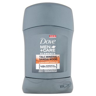 Dove Men+Care Elements Talc Mineral+Sandalwood Antyperspirant w sztyfcie 50 ml