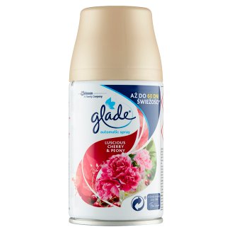 Glade by Brise Automatic Spray Rozkoszna wiśnia z piwonią Zapas do odświeżacza powietrza 269 ml