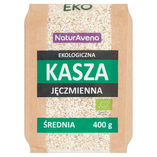 NaturAvena Ekologiczna kasza jęczmienna średnia 400 g