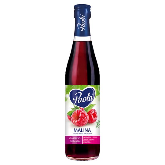 Paola Syrop o smaku malinowym 430 ml
