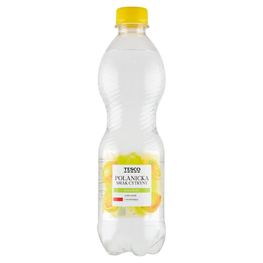 Tesco Polanicka Napój gazowany smak cytryny 500 ml