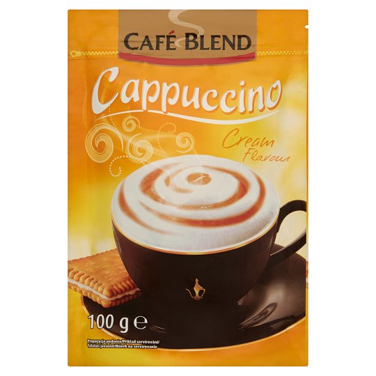 Café Blend Cappuccino napój kawowy instant o smaku śmietankowym 100 g