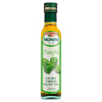 Monini Aromatyzowana oliwa z oliwek extra vergine o smaku bazylii 250 ml