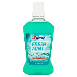4Dent Fresh Mint Płyn do płukania jamy ustnej 500 ml