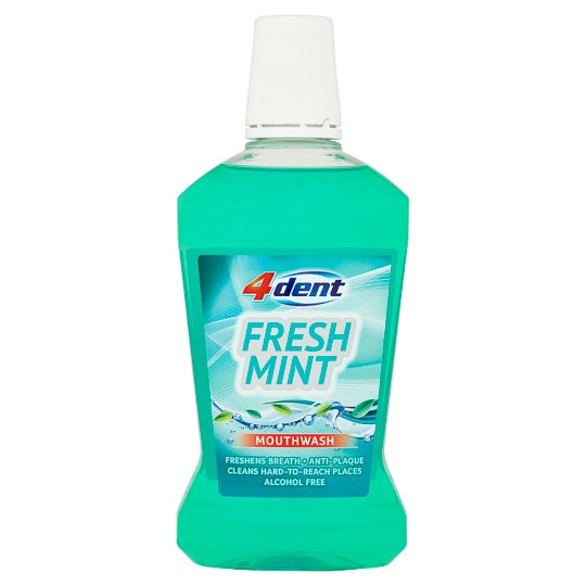 4Dent Fresh Mint Płyn do płukania jamy ustnej 500 ml