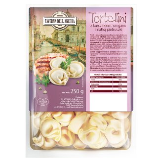 Taverna Dell'Ancora Tortellini z kurczakiem oregano i natką pietruszki 250 g