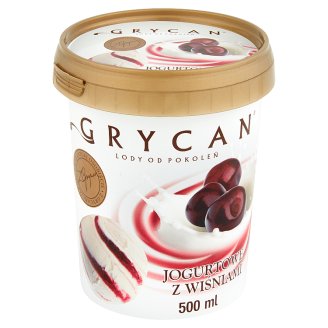 Grycan Yoghurt with Cherries Ice Cream 500 ml