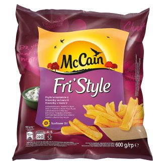 McCain Fri'Style Frytki w kształcie U 600 g