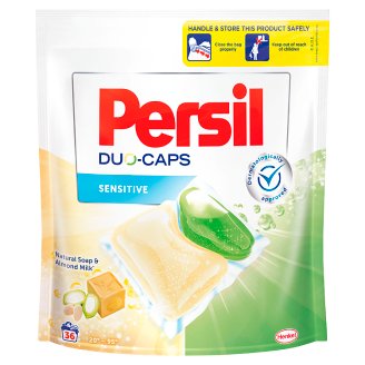 Persil Duo-Caps Sensitive Natural Soap and Almond Milk Kapsułki do prania 900 g (36 sztuk)