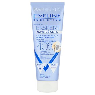 Eveline Cosmetics Ekspert Głęboko nawilżający bogaty balsam do ciała z olejkowym serum 250 ml