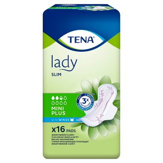 TENA Lady Slim Mini Plus Wings Specjalistyczne podpaski 16 sztuk