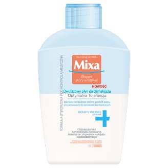 Mixa Dwufazowy płyn do demakijażu Optymalna Tolerancja 125 ml