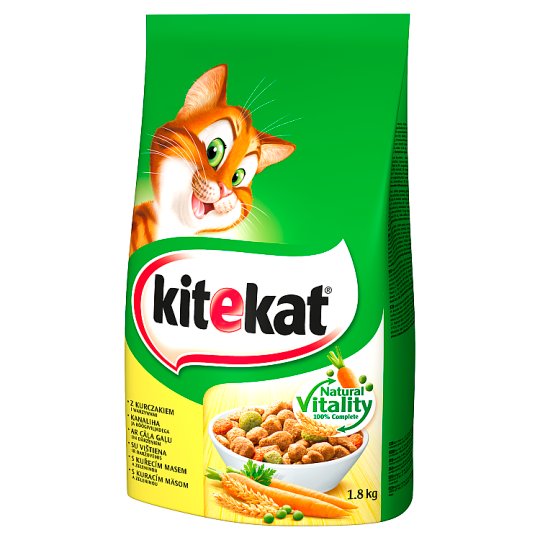 Kitekat Karma pełnoporcjowa z kurczakiem i warzywami 1,8 kg