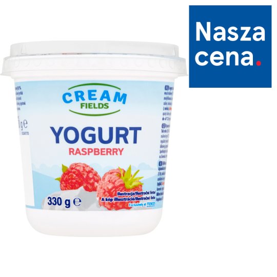 Cream Fields Jogurt malinowy 330 g