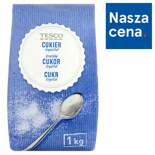 Tesco Cukier kryształ 1 kg