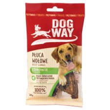 Dogway Zdrowie Przysmak dla psa płuca wołowe 30 g