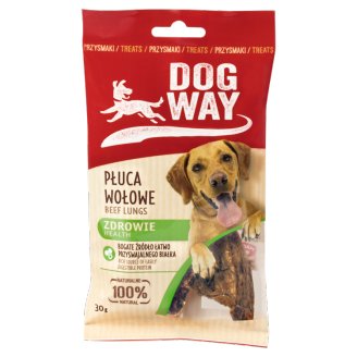 Dogway Zdrowie Przysmak dla psa płuca wołowe 30 g