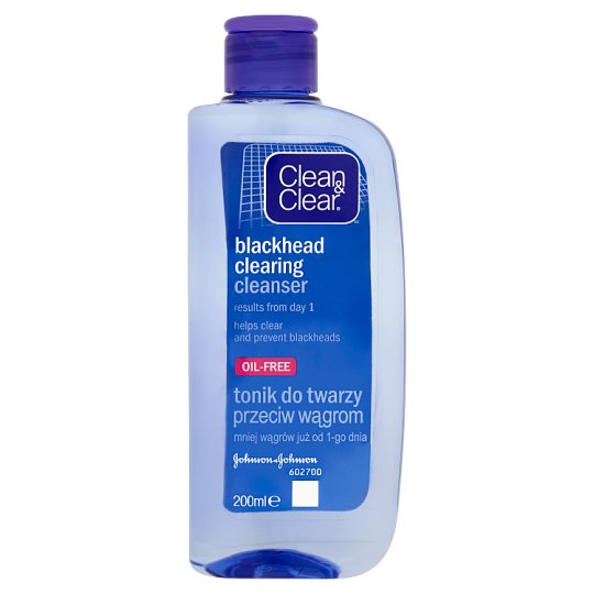 Clean & Clear Tonik do twarzy przeciw wągrom 200 ml