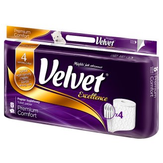 Velvet Excellence Papier toaletowy Premium Komfort 8 rolek