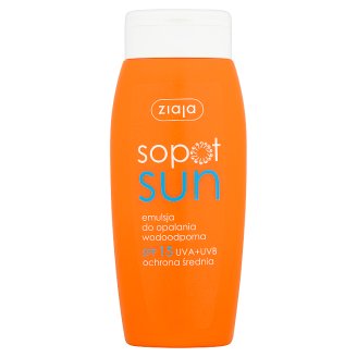 Ziaja Sopot Sun Emulsja do opalania wodoodporna SPF 15 150 ml
