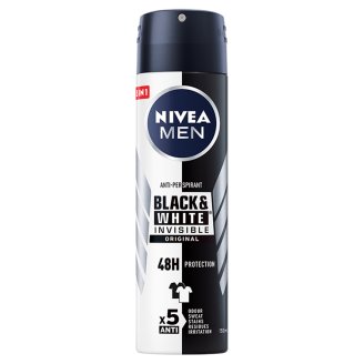NIVEA MEN Black&White Invisible Original Antyperspirant w aerozolu 150 ml