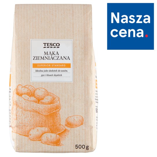 Tesco Mąka ziemniaczana 500 g