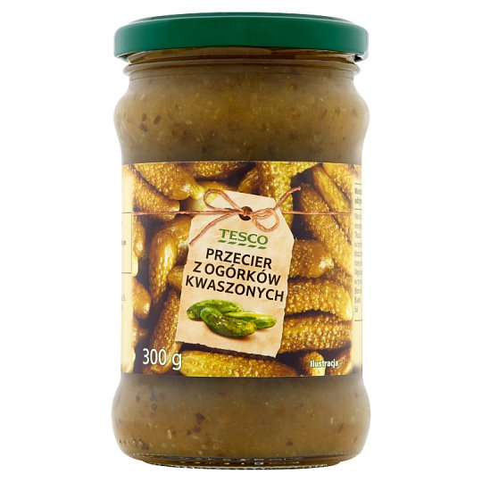 Tesco Przecier z ogórków kwaszonych 300 g