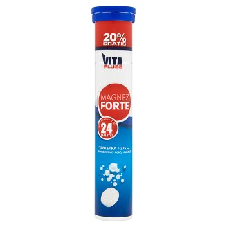 Vita Pluss Magnez Forte Tabletki musujące 100,8 g (24 tabletki)