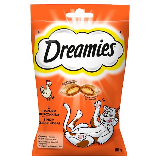 Dreamies Karma uzupełniająca z pysznym kurczakiem 60 g