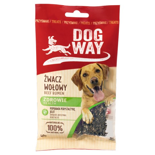 Dogway Zdrowie Przysmak dla psa żwacz wołowy 40 g