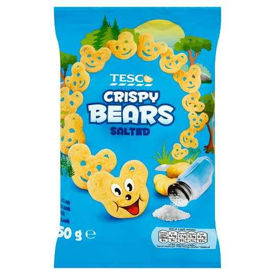 Tesco Chrupki ziemniaczane solone 50 g