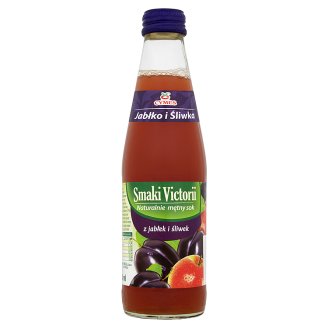 Victoria Cymes Smaki Victorii Naturalnie mętny sok z jabłek i śliwek 250 ml