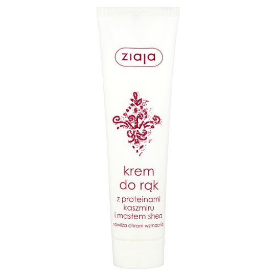 Ziaja Krem do rąk z proteinami kaszmiru i masłem shea 100 ml