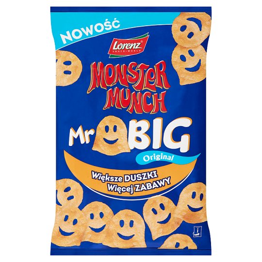 Monster Munch Mr Big Original Chrupki ziemniaczane solone 90 g