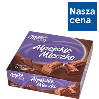Milka Alpejskie Mleczko Pianka o smaku czekoladowym 330 g