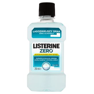 Listerine Zero Mild Mint Płyn do płukania jamy ustnej 250 ml