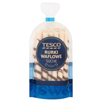 Tesco Rurki waflowe suche 100 g