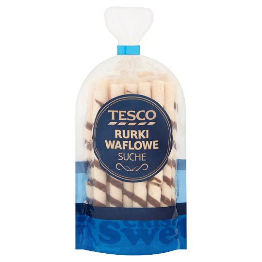 Tesco Rurki waflowe suche 100 g