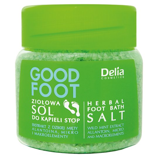 Delia Cosmetics Good Foot Ziołowa sól do kąpieli stóp 570 g