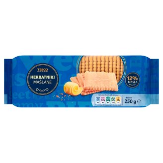Tesco Herbatniki maślane 250 g